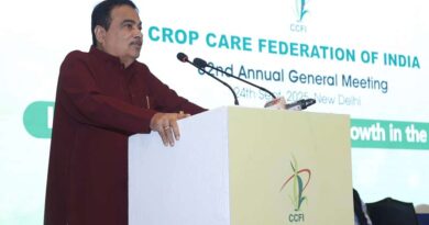 नई दिल्ली में CCFI की 62वीं वार्षिक आमसभा में नितिन गडकरी ने किया कृषि-रसायन क्षेत्र में आत्मनिर्भरता का आह्वान