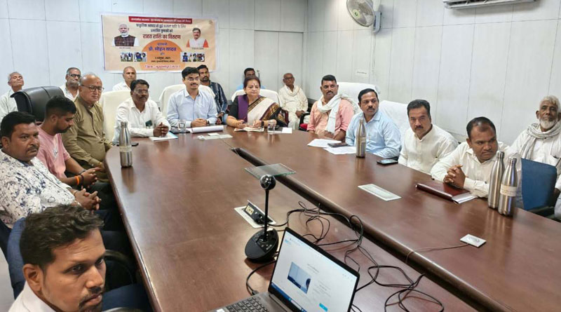 बुरहानपुर जिले के 49 ग्रामों के 309 कृषकों को मिली राहत राशि