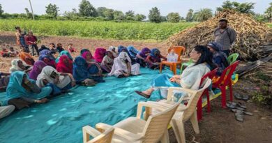भावान्तर योजना के लिए खाटला बैठक आयोजित