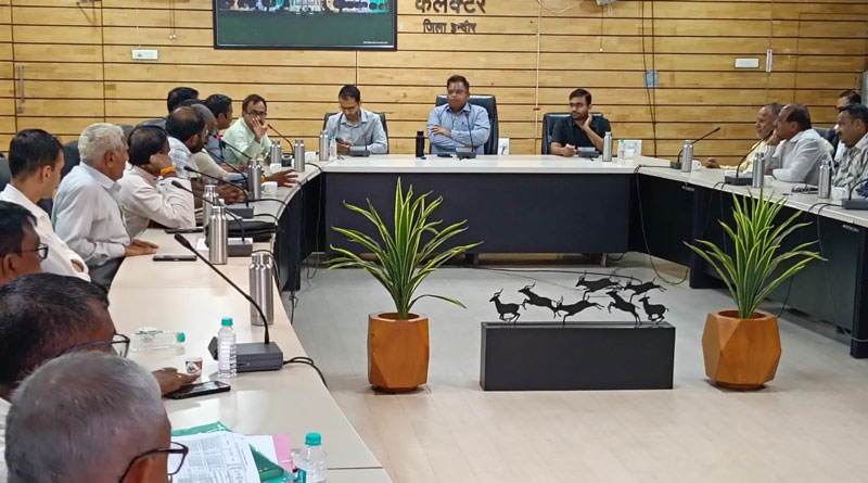 कलेक्टर ने व्यापारियों और मंडी अधिकारियों के साथ की बैठक