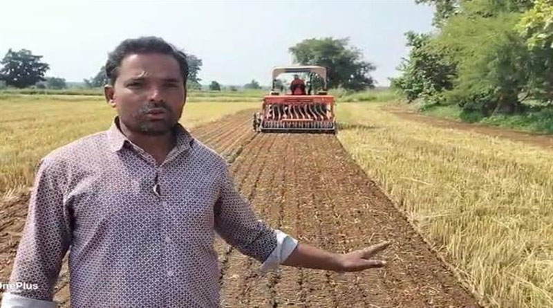 किसान संतोष ने अपनाया पराली प्रबंधन का आधुनिक तरीका