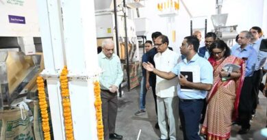 केंद्रीय कृषि मंत्री शिवराज सिंह चौहान ने नई दिल्ली में NSC के नए बीज प्रसंस्करण संयंत्र का उद्घाटन किया