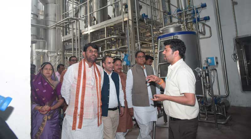 प्रधानमंत्री श्री नरेन्द्र मोदी ने किया दुग्ध चूर्ण संयंत्र का वर्चुअल लोकार्पण