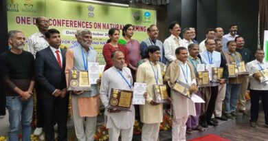 गुणवत्ता युक्त अनाज उत्पादन प्राकृतिक खेती से संभव - डॉ राजपूत