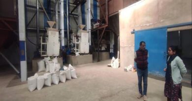 कोदो प्रोसेसिंग इकाई का लिया जायजा