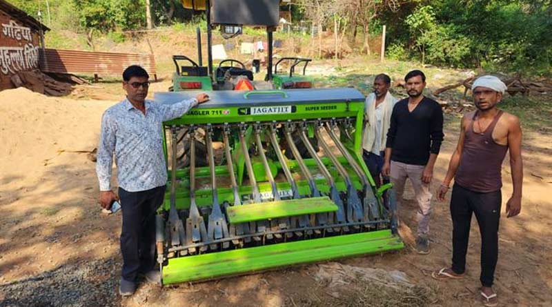 सुपर सीडर से कम हुई कृषि की लागत, समय और श्रम भी बचा