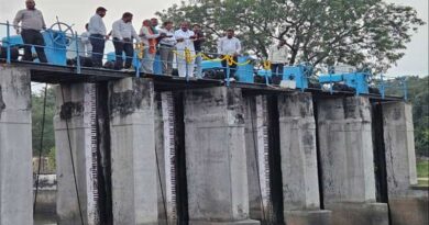 तवा बायीं तट मुख्य नहर में सिंचाई हेतु जल छोड़ा