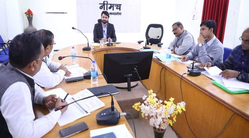 नीमच में ए.पी.सी.विभाग समूह की समीक्षा बैठक सम्पन्न