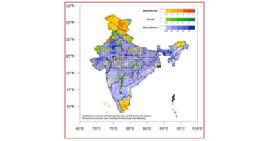 नवंबर में वर्षा और तापमान का मासिक आउटलुक जारी  