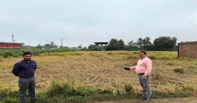 सतना जिले में फसलों की क्षति का सर्वे प्रारंभ