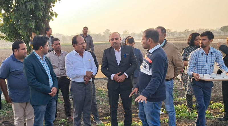 राष्ट्रीय सोयाबीन अनुसंधान संस्थान ने प्रधानमंत्री के कार्यक्रमों का सीधा प्रसारण किया