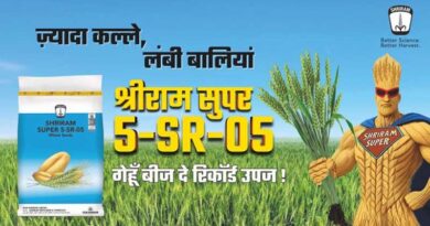 बदलती जलवायु परिस्थितियों के लिए श्रीराम फार्म सॉल्यूशन की गेहूँ की कौन सी किस्म अच्छी है?