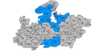 मध्यप्रदेश के 15 जिलों में हल्की वर्षा की संभावना