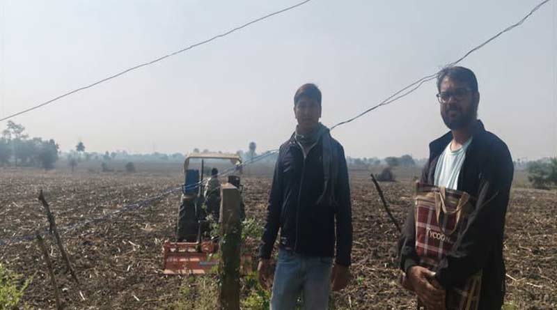 फसल अवशेष प्रबंधन के लिए विदिशा के किसानों ने अपनाया आधुनिक तरीका, रोटावेटर से आसान हुआ नरवाई निपटान 
