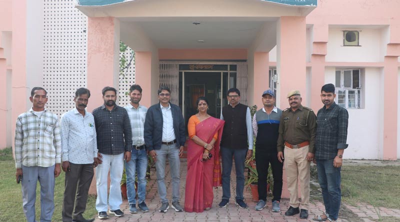 कृषि केन्द्र बून्दी में कुलगुरु का दौरा, वैज्ञानिकों को दिए सुधार के सुझाव; कृषकों को बीज उत्पादन बढ़ाने की सलाह