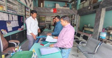 रायसेन: कृषि विभाग की टीम ने किया खाद-बीज की दुकानों का औचक निरीक्षण, खामियों पर फर्मों को नोटिस जारी