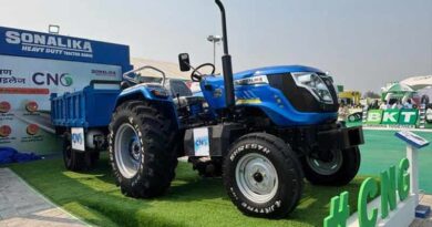 एग्रोविज़न 2025 में सोनालिका ने पेश किया CNG/CBG ट्रैक्टर