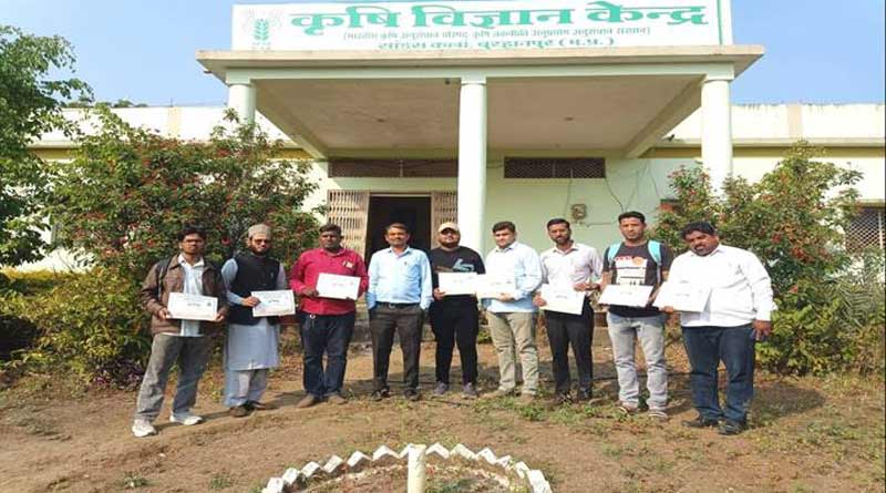 पशुपालन संबंधी 10 दिवसीय प्रशिक्षण संपन्न