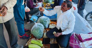 छिंदवाड़ा में लगा साप्ताहिक जैविक हाट बाज़ार