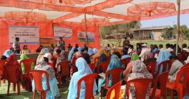 मृदा स्वास्थ्य जागरूकता कार्यक्रम आयोजित