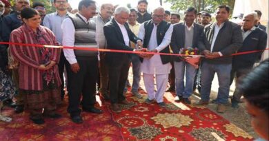 नरसिंहपुर में जैविक हाट बाजार का शुभारंभ हुआ