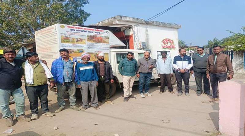 पराली नहीं जलाने हेतु किसानों को किया जागरूक