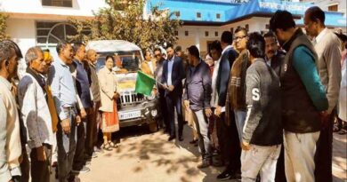 मखाना की खेती का प्रशिक्षण लेने कृषकों का दल छत्तीसगढ़ रवाना