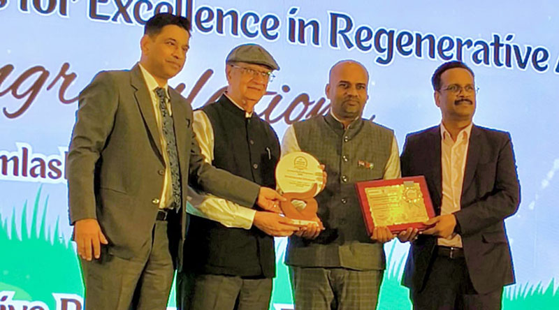 'बैंबू मैन’ विश्वकर्मा राष्ट्रीय स्तर के अवार्ड से सम्मानित