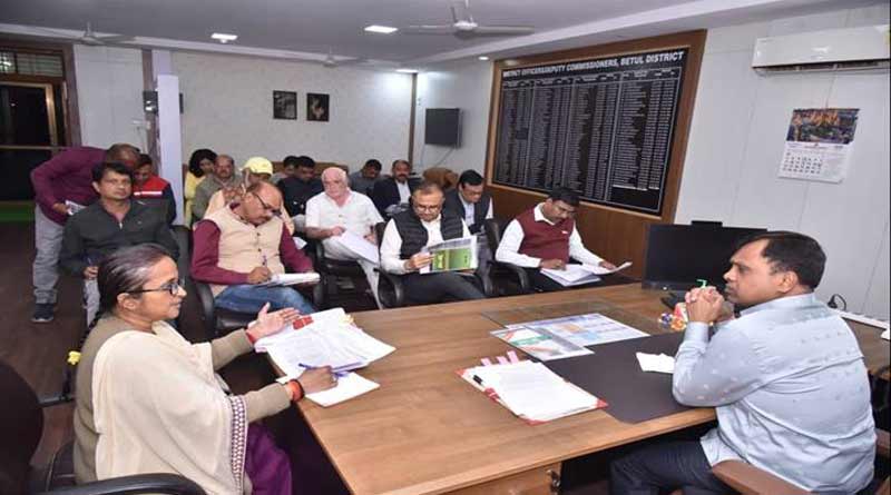 बैतूल में फसल ऋण मान निर्धारण के लिए बैठक आयोजित