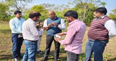 सीहोर कलेक्टर ने आईटीसी आरएंडडी फार्म का लिया जायजा, कहा- औषधीय खेती से बढ़ेगी किसानों की आमदनी