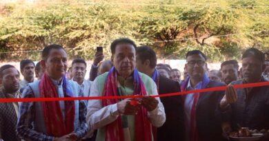 राजस्थान में 25 लाख की लागत से बनी आधुनिक गौशाला, प्रभारी मंत्री ने किया शुभारंभ