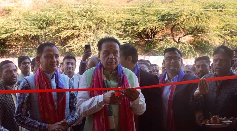 राजस्थान में 25 लाख की लागत से बनी आधुनिक गौशाला, प्रभारी मंत्री ने किया शुभारंभ