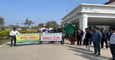 आलीराजपुर में कृषक कल्याण वर्ष के तहत मोटरसाइकिल रैली निकाली गई