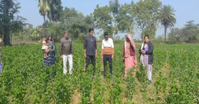 कृषि विज्ञान केंद्र आलीराजपुर से कृषि रथ की रवानगी की गई