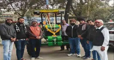 देवास जिले में सहकारी बैंक द्वारा किसानों को कृषि यंत्रों के लिए ऋण वितरण