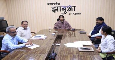 झाबुआ कलेक्टर ने ई-विकास प्रणाली की समीक्षा बैठक ली