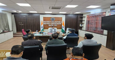 दतिया में गेहूं उपार्जन संबंधी बैठक आयोजित