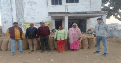 सीधी में धान उपार्जन केन्द्रों का सतत निरीक्षण जारी