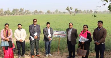 राजस्थान: एसकेआरएयू कुलगुरु ने किया कृषि विज्ञान केन्द्र, आबूसर तथा मंडावा कृषि महाविद्यालय का निरीक्षण, प्राकृतिक खेती मॉडल की सराहना की  