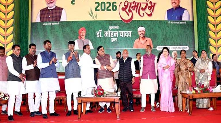 जंबूरी मैदान से सीएम यादव ने किया कृषक कल्याण वर्ष 2026 का शुभारंभ, किसानों के लिए ये बड़े ऐलान  