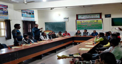 दतिया के उद्यमी प्रशिक्षण में योजनाओं की जानकारी दी