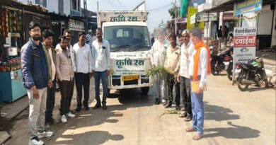 रतलाम: कृषि रथ से किसानों को दी कृषि की उन्नत तकनीकों की जानकारी