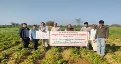 शिवपुरी: आलू फसल का निरीक्षण एवं कृषक संगोष्ठी
