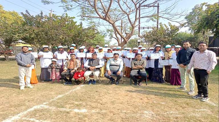 श्योपुर में सब्जी उत्पादन पर 6 दिवसीय प्रशिक्षण संपन्न