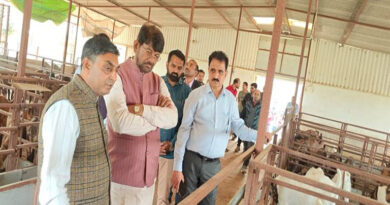 राज्यमंत्री लखन पटेल ने गोटवाला फार्म का किया भ्रमण, बकरी पालन और जीरो वेस्टेज मॉडल पर जोर  