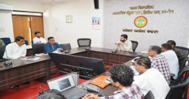 उज्जैन में कृषि विभाग की मासिक समीक्षा बैठक आयोजित