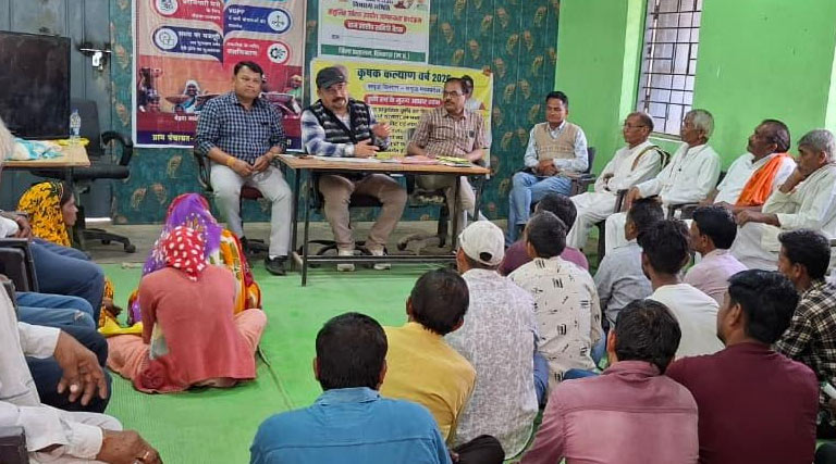 छिंदवाड़ा जिले के चारगांव में नरवाई प्रबंधन पर कार्यशाला आयोजित