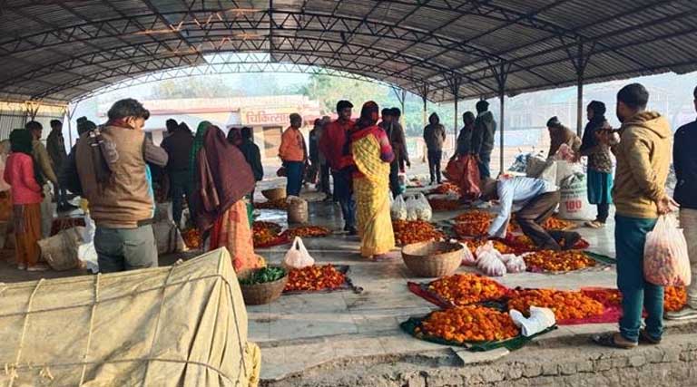 मैहर में पुष्प बाजार मंडी से मिली किसानों को सुविधा