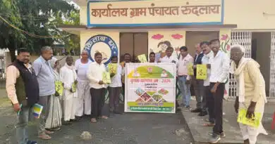 कृषि रथों द्वारा हरदा जिले की 162 ग्राम पंचायतों में भ्रमण किया गया