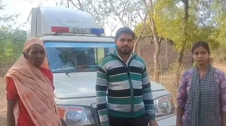 विदिशा जिले में समय पर उपचार से बची गाय की जान